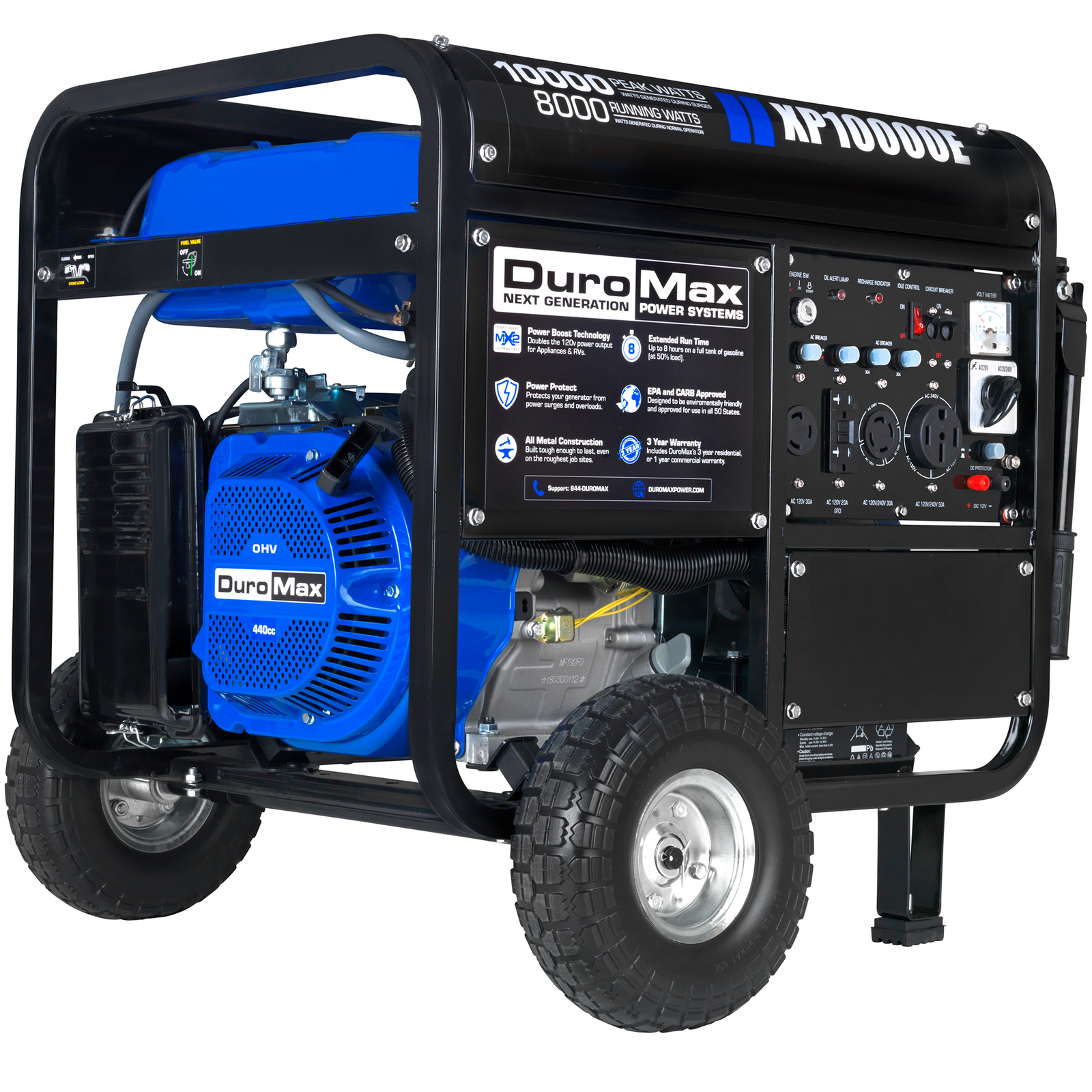 10,000 Watt Gasoline Portable Generator image 0