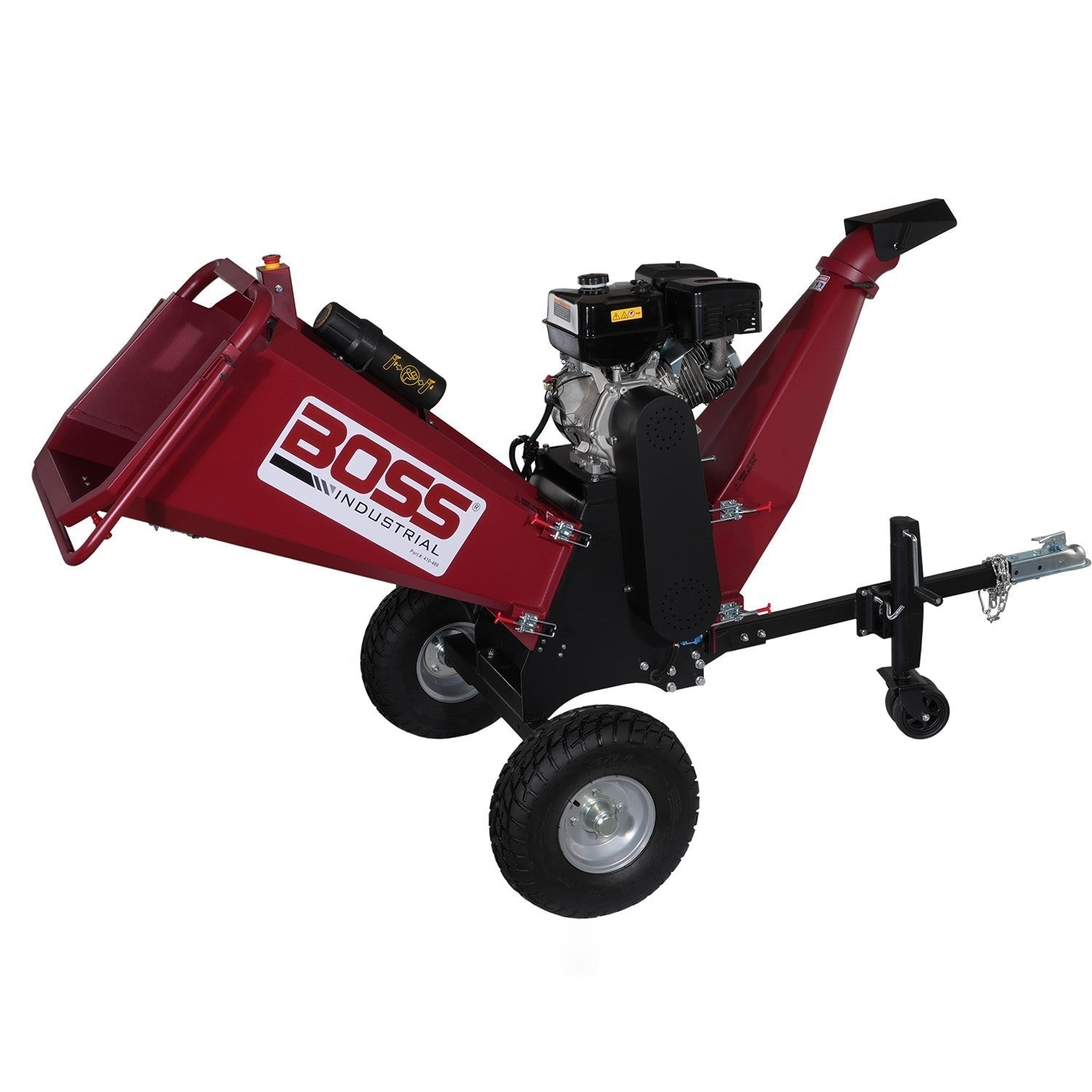 Boss Industrial 6″ 14 HP Chipper Shredder with Electric Starter – CGR60 image 2