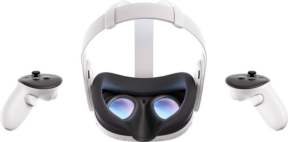 Meta Quest3 VR Headset Controllers 128GB image 1