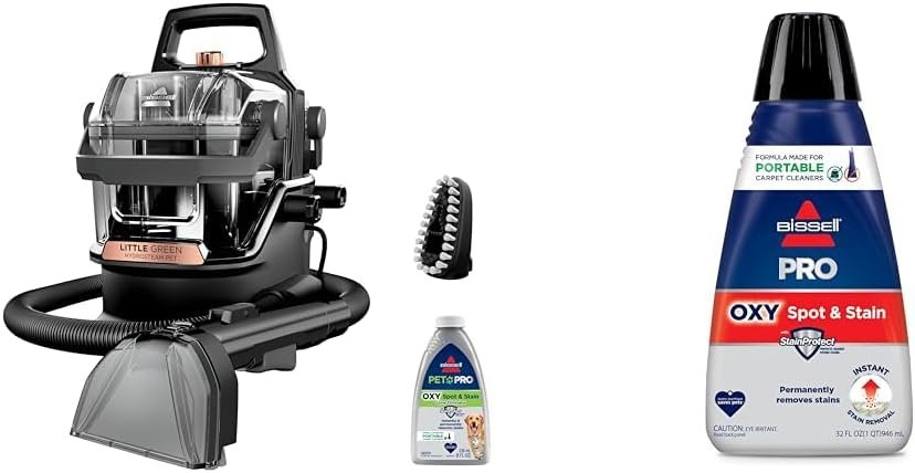 BISSELL Little Green HydroSteam 3618 Portable Carpet & Upholstery Cleaner image 8