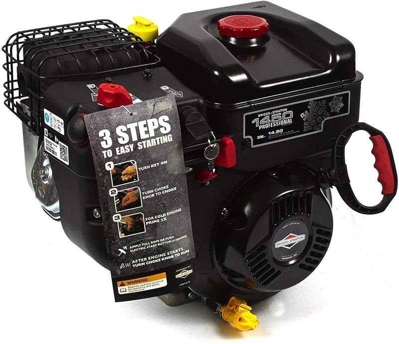 Briggs Professional Series Snow Engine 14.5 TP ES 3/4″ X 2-1/2″ #19J137-0007 image 0