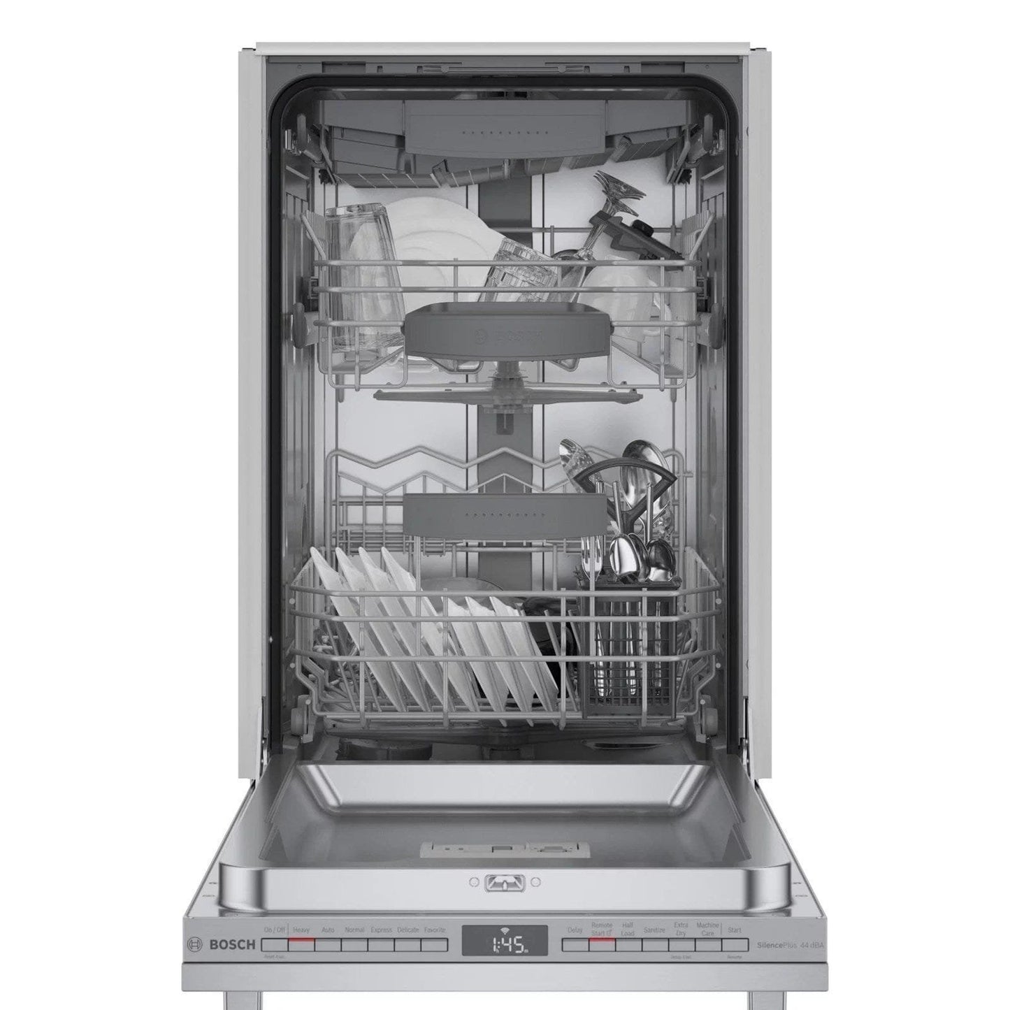Bosch 800 Series 18″ Stainless Steel Built in Dishwasher-SPX68B55UC image 3