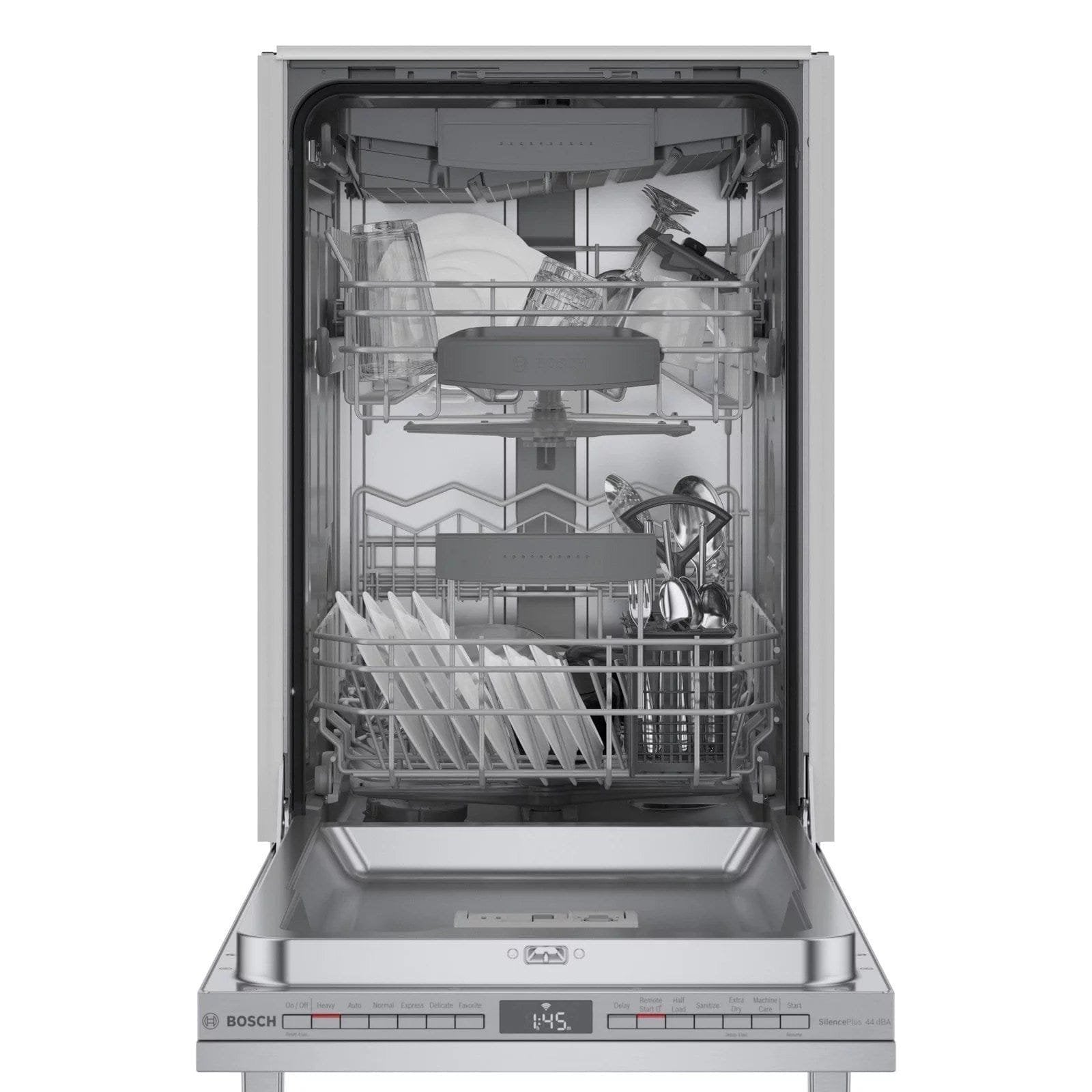 Bosch 800 Series 18″ Stainless Steel Built in Dishwasher-SPX68B55UC image 3