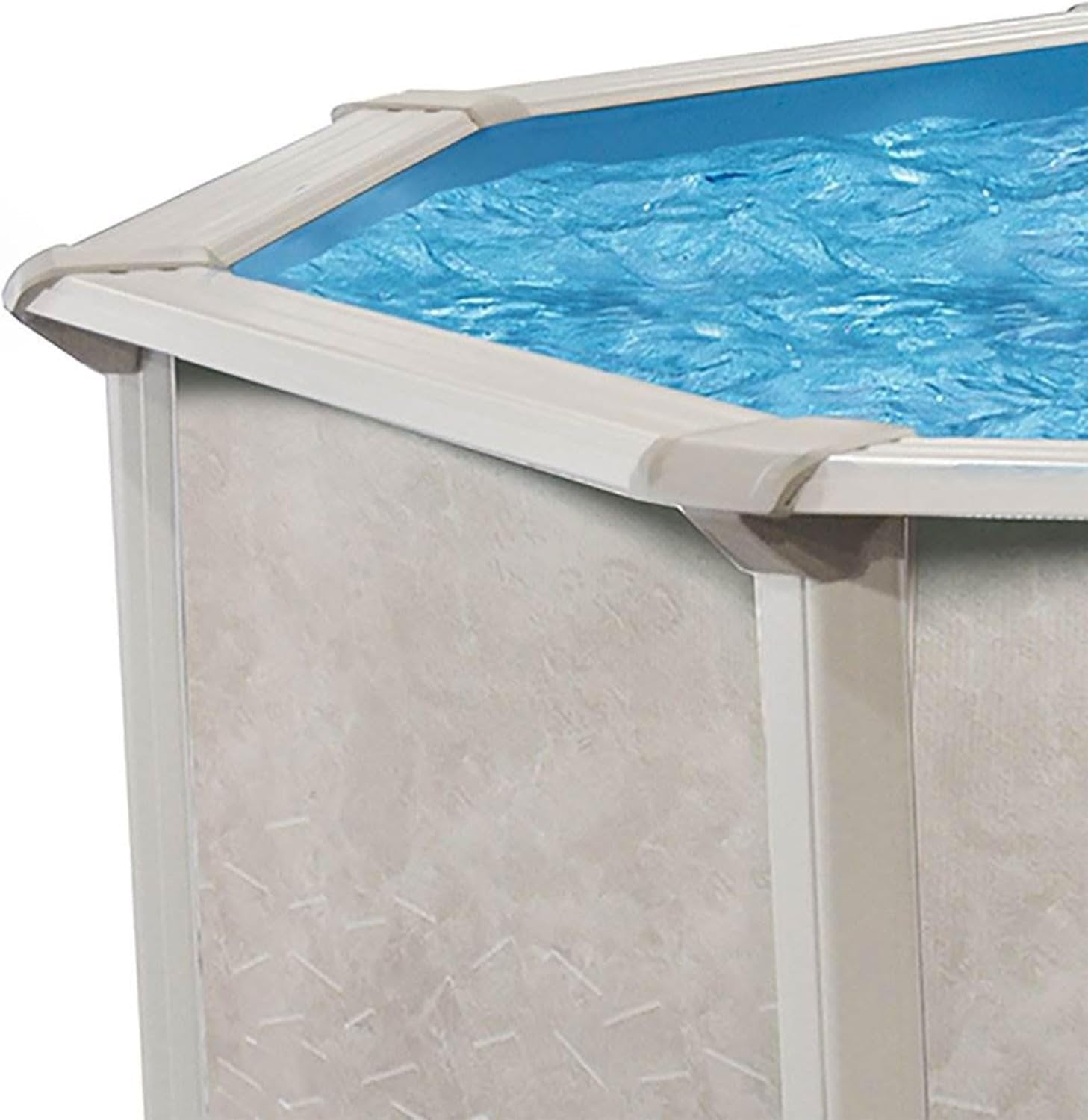 Aquarian 21ft x 52in Round Steel-Frame Above Ground Swimming Pool – Phoenix Series, DIY Outdoor Backyard Pool image 5