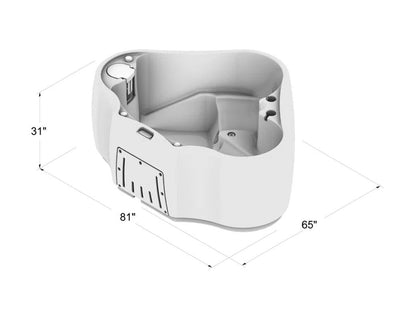 Premium AR300 2-Person 20-Jet Oval Plug & Play Hot Tub with Ozonator, Powered by Jacuzzi Pumps image 7