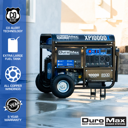 10,000 Watt Gasoline Portable Generator w/ CO Alert image 10